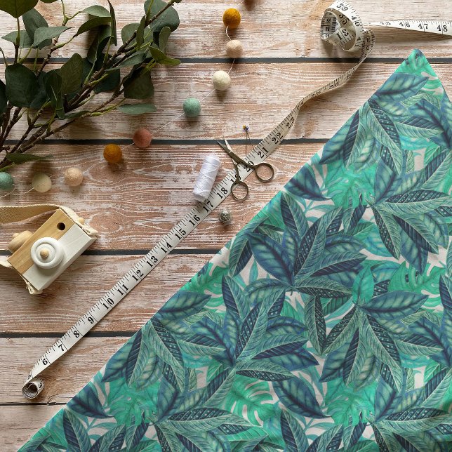 Banana Leaf Tropisches Gewebe Stoff (Von Creator hochgeladen)