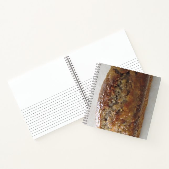 Banana Loaf Rezept Notizbuch (Innenseite)