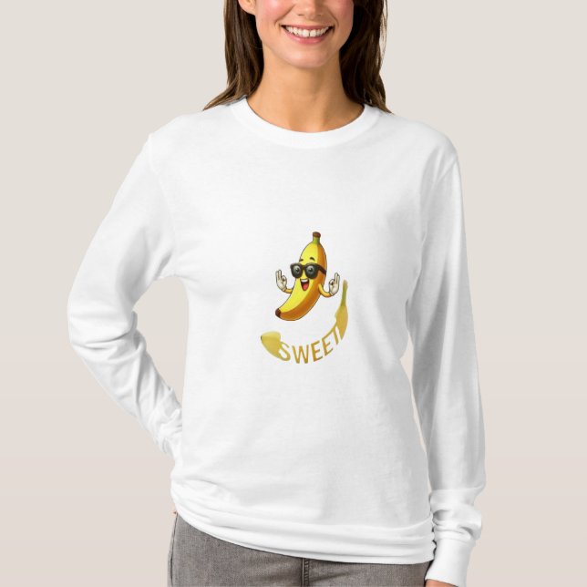 Banana Long Sleeve T - Shirt (Vorderseite)