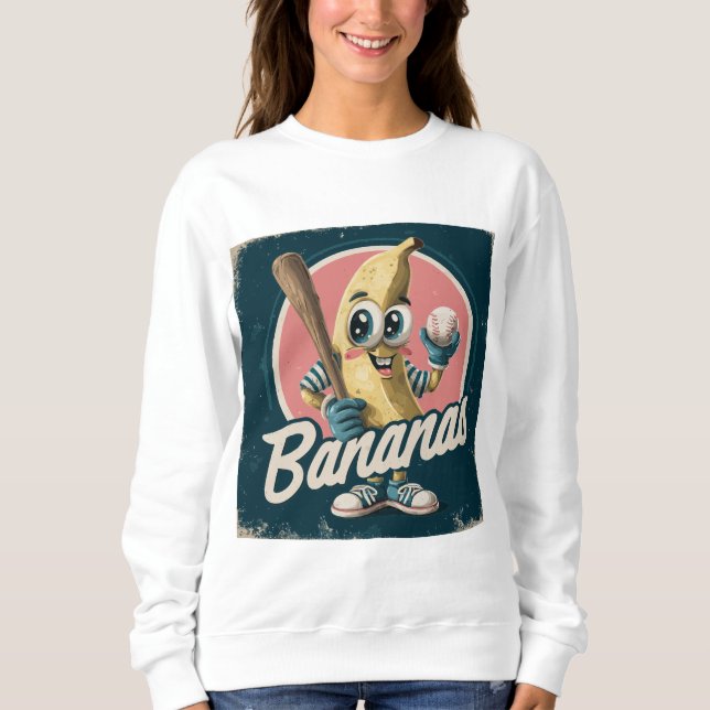 Banana Man: Der gelbe Racher Sweatshirt (Vorderseite)