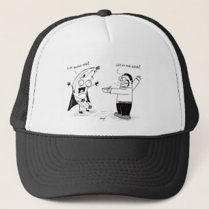 Banana Man Drôle Casquette de dessin animé