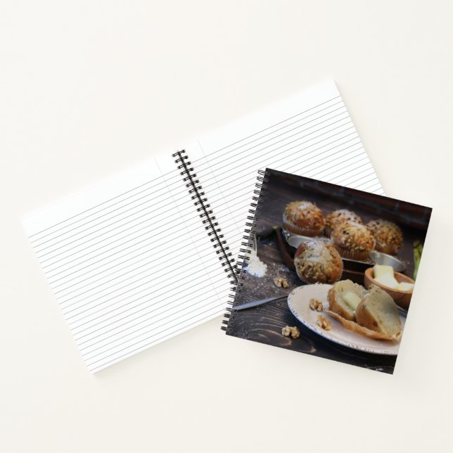 Banana Muffin-Notebook Notizbuch (Innenseite)