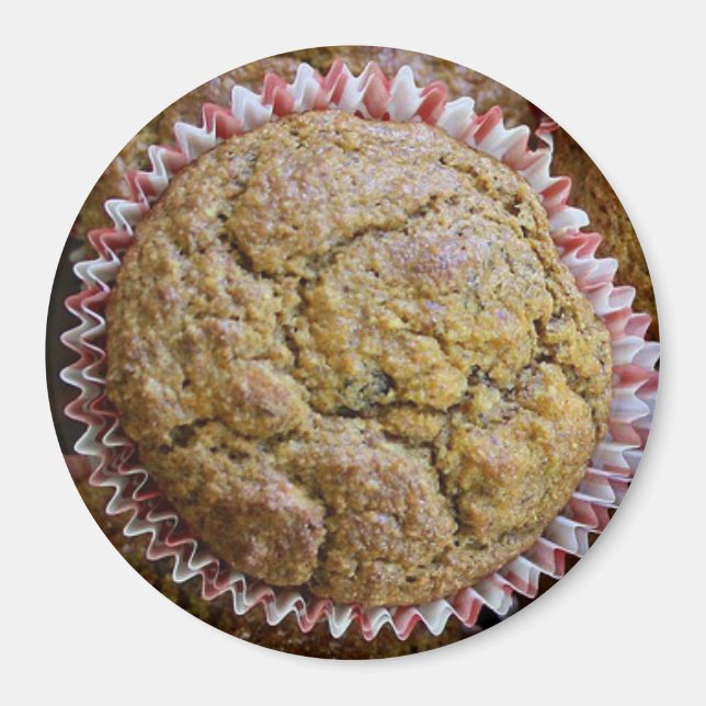 Banana Nut Muffin Food Magnet (Vorne)
