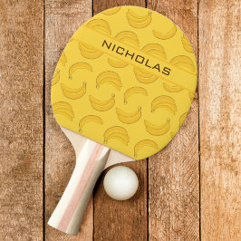 Banana Paddle mit Namen Tischtennis Schläger