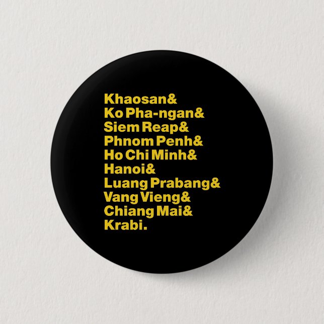 Banana Pancake Trail / Circuit Button (Vorderseite)