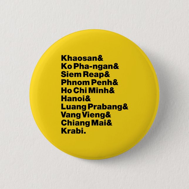 Banana Pancake Trail / Circuit Button (Vorderseite)