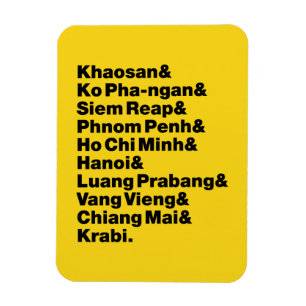 Banana Pancake Trail / Circuit Magnet