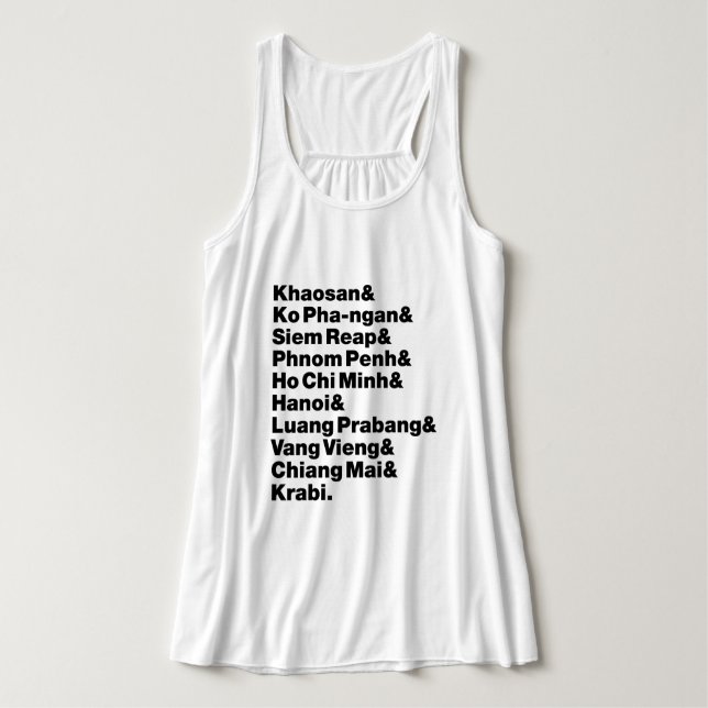 Banana Pancake Trail / Circuit Tank Top (Design Vorderseite)