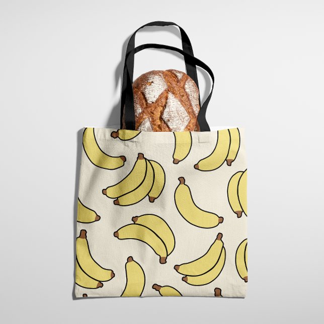 Banana Parade Butter Gelb Tasche (Von Creator hochgeladen)