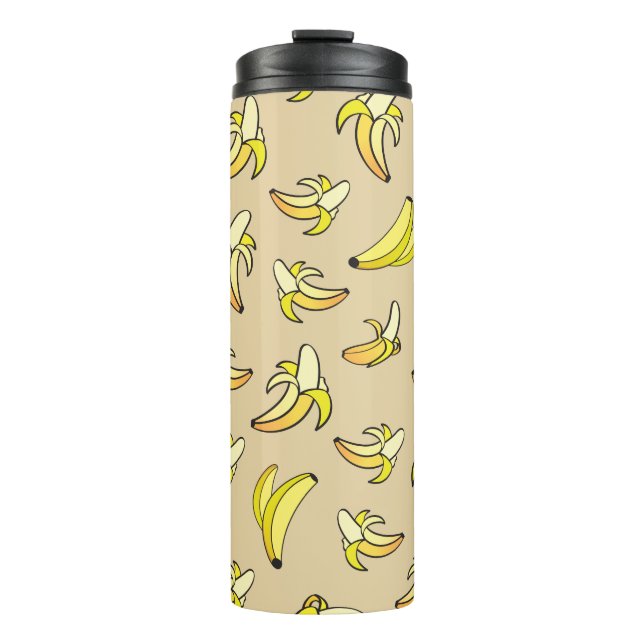 Banana Pattern Thermosbecher (Vorderseite)