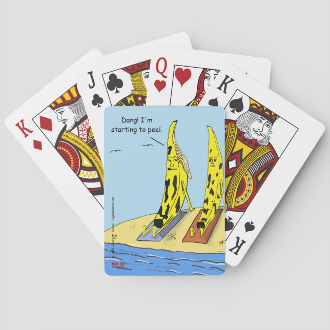 ‚Banana Peel‘ Spielkarten (Rückseite)