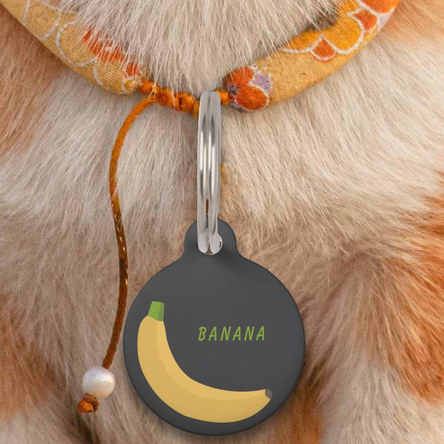 Banana-Pet-Tag Haustiermarke (Banana Pet Tag)