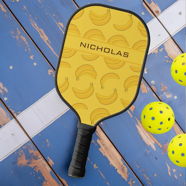 Banana Pickleball Paddle mit Namen (Von Creator hochgeladen)