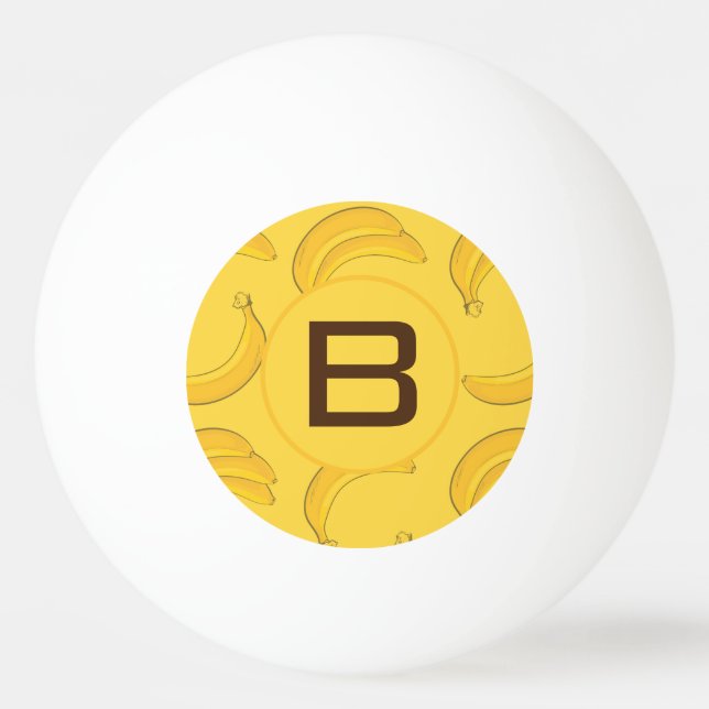 Banana PIng Pong Ball Tischtennisball (Vorderseite)