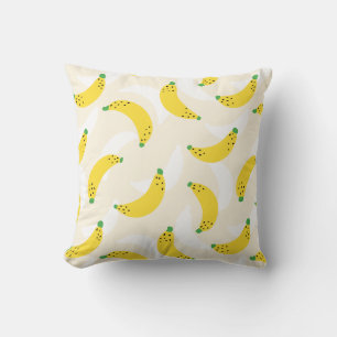 Banana Pop Gelbe Creme Kissen