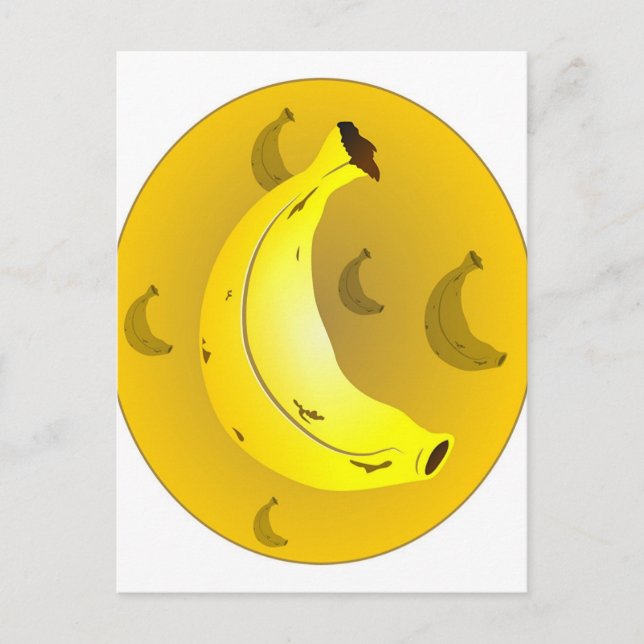 Banana Postkarte (Vorderseite)