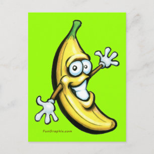 Banana Postkarte