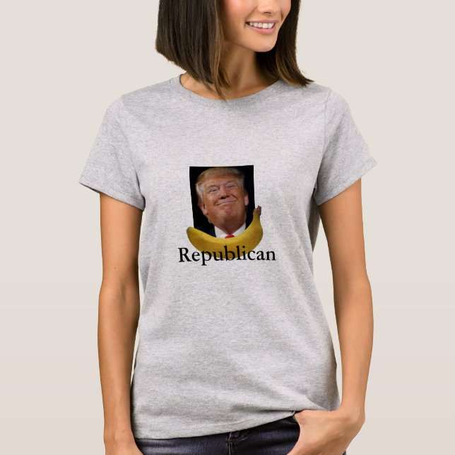 Banana-Republikaner Trump-T - Shirt (Vorderseite)