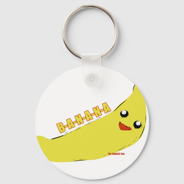 Banana Schlüsselanhänger (Vorderseite)