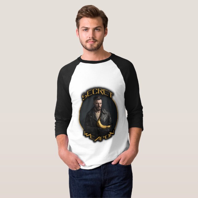 Banana: seine Geheimwaffe T-Shirt (Vorne ganz)
