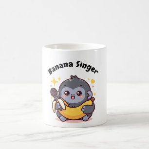 Banana Singer Kaffeetasse