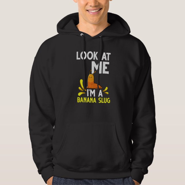Banana Slug Snail California Tier 1 Hoodie (Vorderseite)