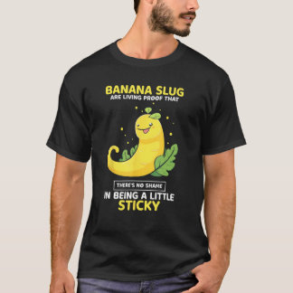 Banana Snail Collecting Quote for Snail Catcher 6 T-Shirt