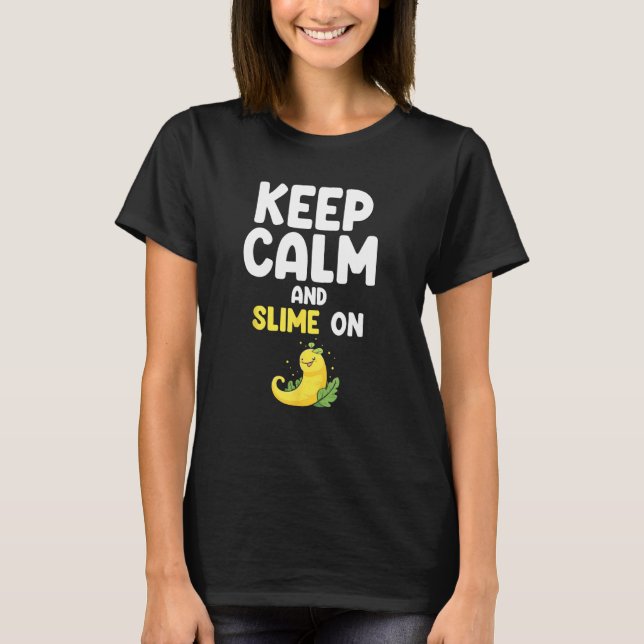Banana Snail Quote for Snail Catcher and Snail Cat T-Shirt (Vorderseite)