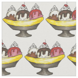Banana Split Ice Banca del Gottardo Feinschmecker Stoff