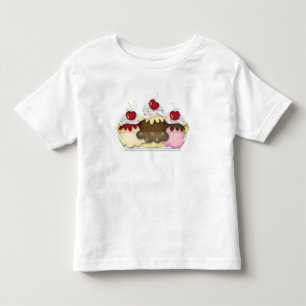 Banana split kleinkind t-shirt
