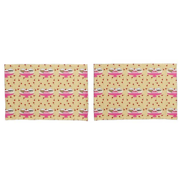 Banana Split Print Kissenbezug (Vorderseite-Set)