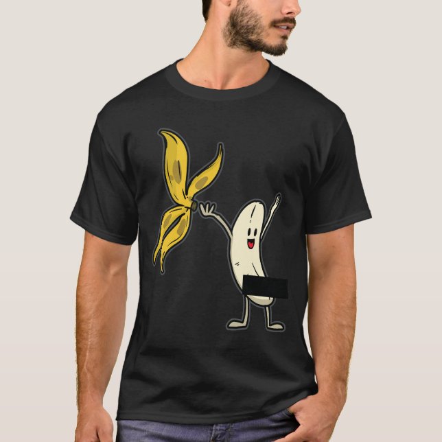 Banana Striptease T-Shirt (Vorderseite)