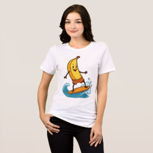 Banana Surfer Tri-Blend Shirt