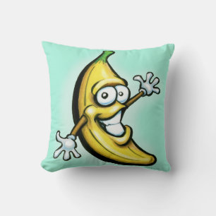 Banana Throw Kissen