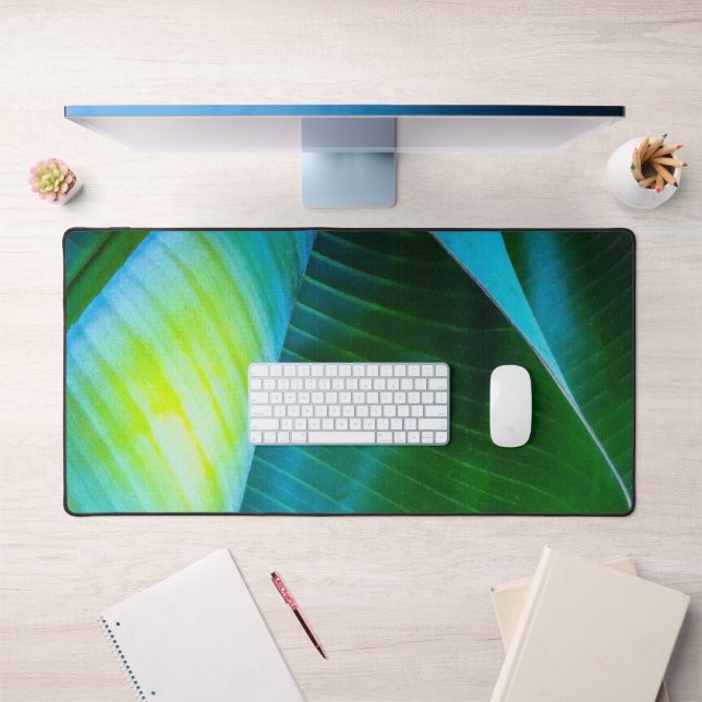 Banana Tree Closeup Desk Mat (Bureau 1)