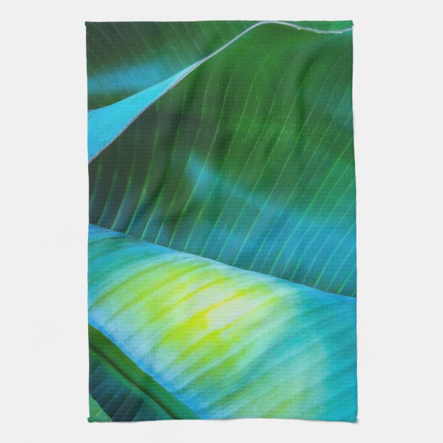 Banana Tree Closeup Geschirrtuch (Vertikal)