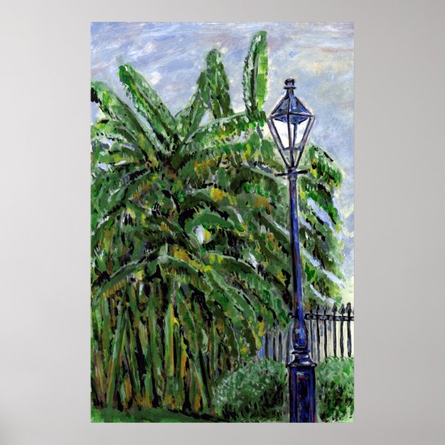 Banana Tress am Jackson-Platz Poster (Vorne)