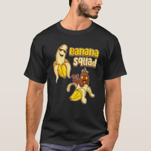 Banana-Truppe Sommer Banane Frucht T-Shirt