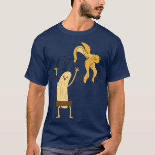 Banana Vegetarians Bananenfrüchte im Sommer Frücht T-Shirt