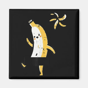 Banana wegwerfen Peel Funny Fruit Meme Men Wom Magnet