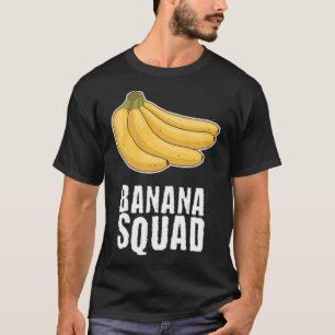 Banana Yellow Squad Team Funny Vegetarian Best fr T-Shirt