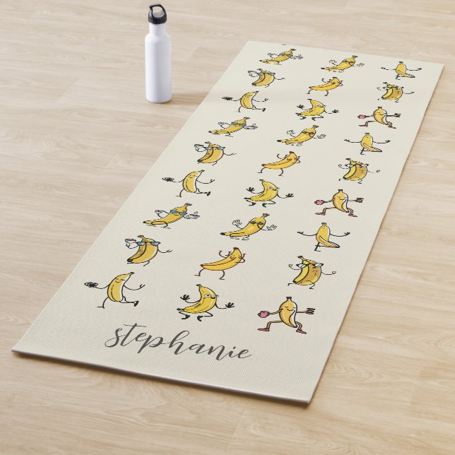 Banana Yoga-Kaffee Yogamatte (Beispiel)