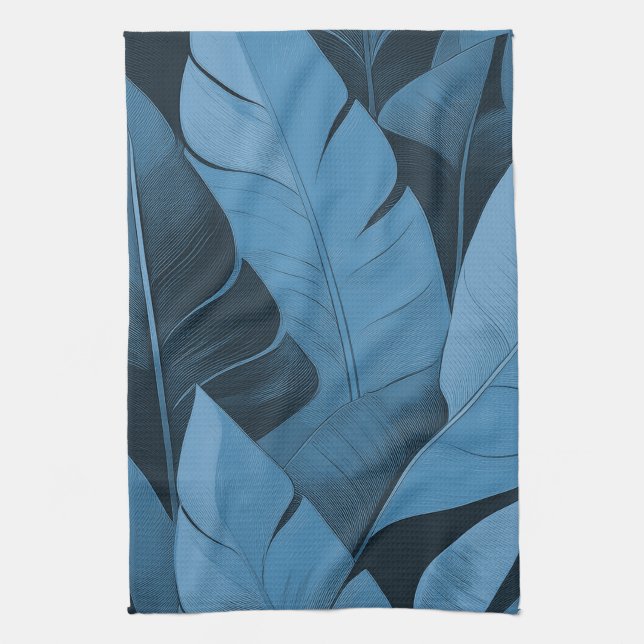 Bananarama Hawaiian Banana Leaves Geschirrtuch (Vertikal)