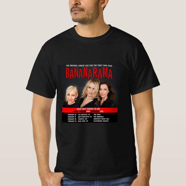 Bananarama Klassiker T-Shirt (Vorderseite)