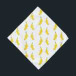 Bananas Dancing Pet Bandana Halstuch<br><div class="desc">Niedliche Bananen tanzen, um dieser Bandana etwas Spaß zu machen.</div>