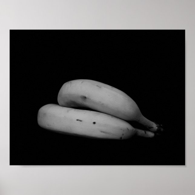 Bananas in Love Beautiful Unique Cool Fun Poster (Vorne)