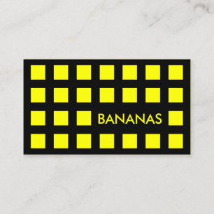 BANANAS (Mod-Quadrate) Visitenkarte