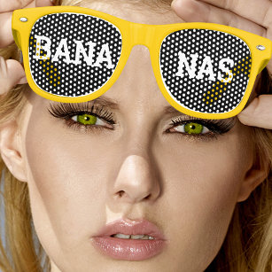 BANANAS Retro Shades / Fun Party Sonnenbrille