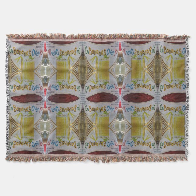 BANANAS wirft Decke | m3galleryStudio (Vorderseite)