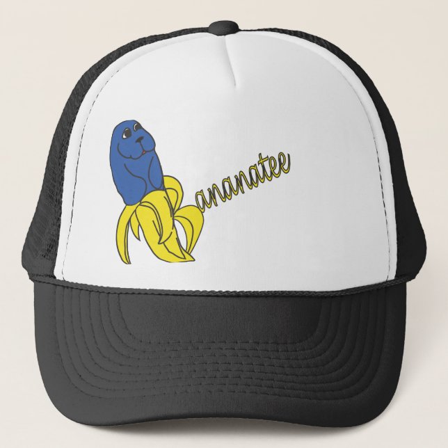 Bananatee Hut Truckerkappe (Vorderseite)